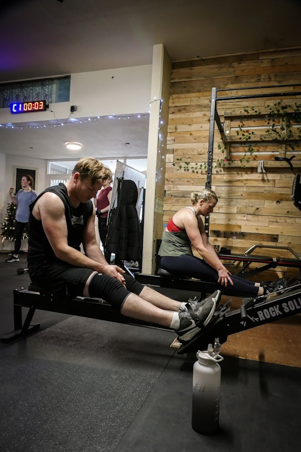 Group cardio class at Bohemian Fitness